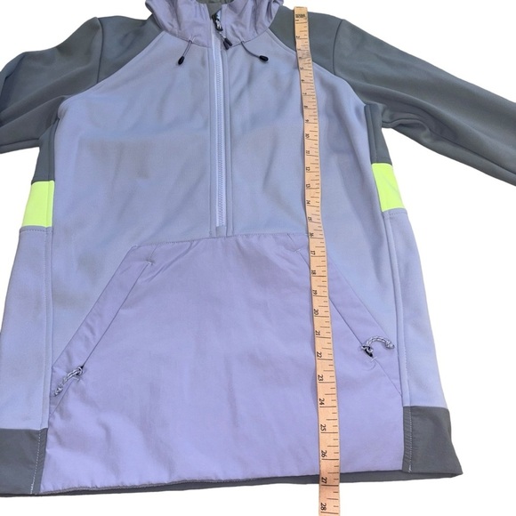 Burton Crown Weatherproof Purple Gray Neon Women’s XS performance pullover - Picture 12 of 14